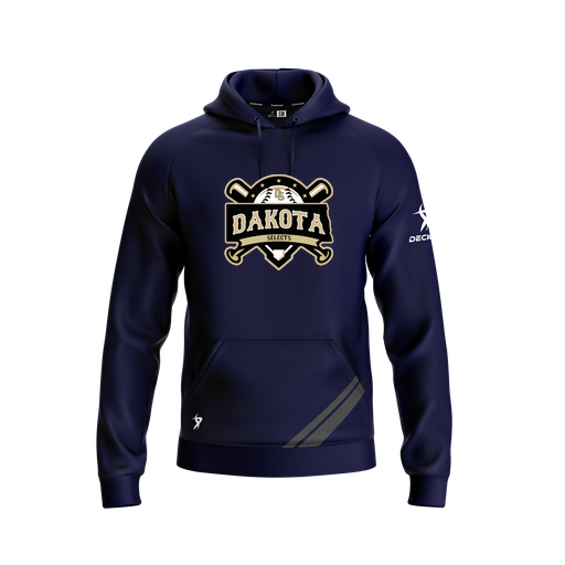 [FOLHSMNV-YXS-LOGO1] Decker Summit Hoodie (Youth XS, Navy, Logo 1)