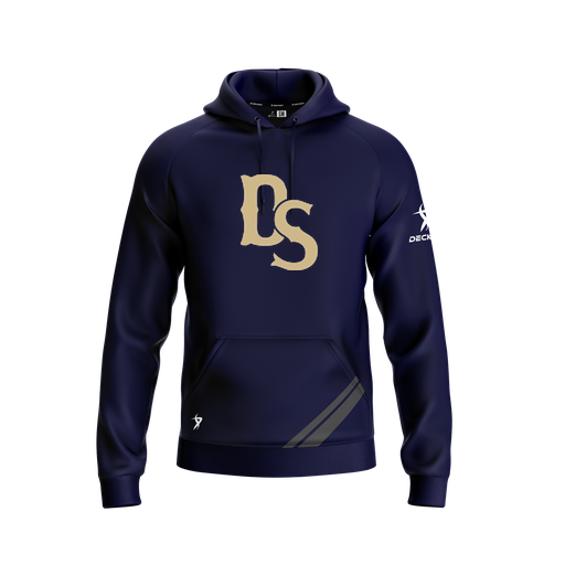 [FOLHSMNV-YXS-LOGO3] Decker Summit Hoodie (Youth XS, Navy, Logo 3)