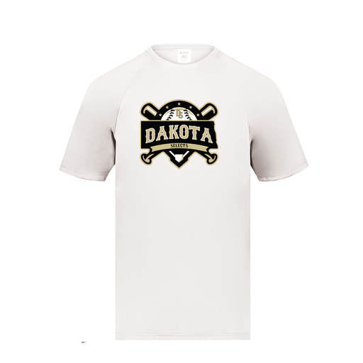 [2790.005.S-LOGO1] Men's Smooth Sport T-Shirt (Adult S, White, Logo 1)