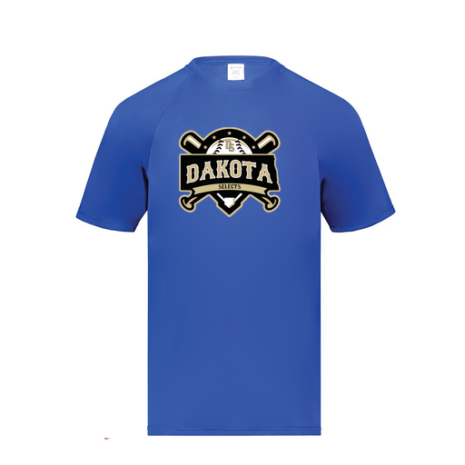 [2790.060.S-LOGO1] Men's Smooth Sport T-Shirt (Adult S, Royal, Logo 1)