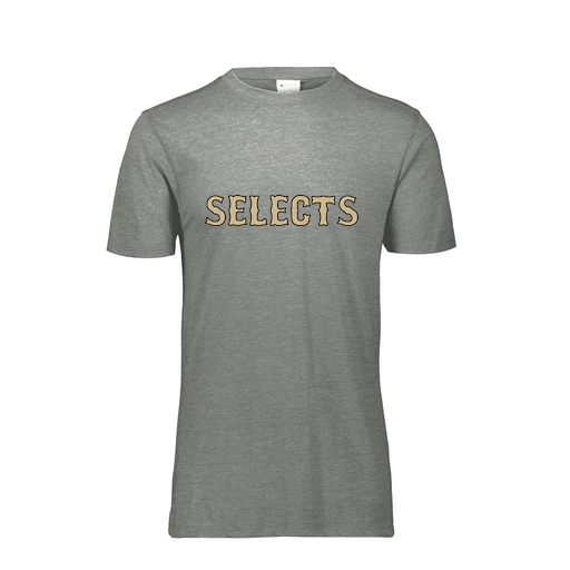 [FTSCUBGY-AS-LOGO2] Decker Men's Tri-Blend T-Shirt - Short Sleeve (Adult S, Gray, Logo 2)