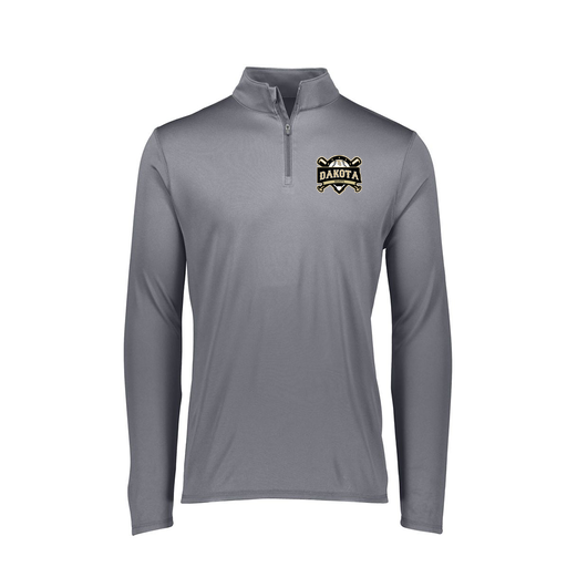 [FTLQFLGY-FAXS-LOGO1] Decker Women's Flex-Lite 1/4 Zip Shirt (Female Adult XS, Gray, Logo 1)