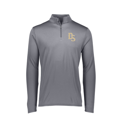 [FTLQFLGY-FAXS-LOGO3] Decker Women's Flex-Lite 1/4 Zip Shirt (Female Adult XS, Gray, Logo 3)