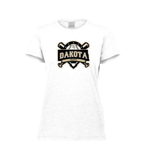 [FTSCUBWH-FAXS-LOGO1] Decker Women's Tri-Blend T-Shirt - Short Sleeve (Female Adult XS, White, Logo 1)