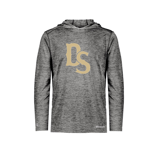 [FOLHCGBK-AS-LOGO3] Decker Men's Charge Hoodie (Adult S, Black, Logo 3)