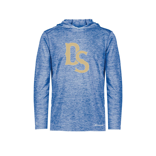 [FOLHCGRY-AS-LOGO3] Decker Men's Charge Hoodie (Adult S, Royal, Logo 3)