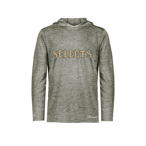 [FOLHCGGY-AS-LOGO2] Decker Men's Charge Hoodie (Adult S, Gray, Logo 2)