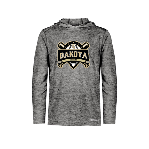 [FOLHCGBK-YS-LOGO1] Decker Youth Charge Hoodie (Youth S, Black, Logo 1)