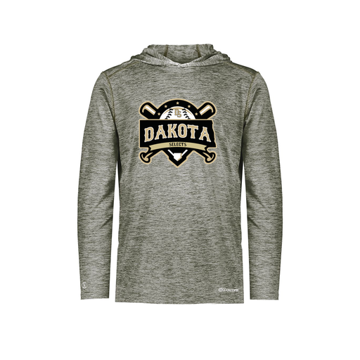 [FOLHCGGY-YS-LOGO1] Decker Youth Charge Hoodie (Youth S, Gray, Logo 1)