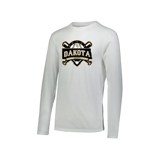 [3075.005.XS-LOGO1] Men's LS Ultra-blend T-Shirt (Adult XS, White, Logo 1)
