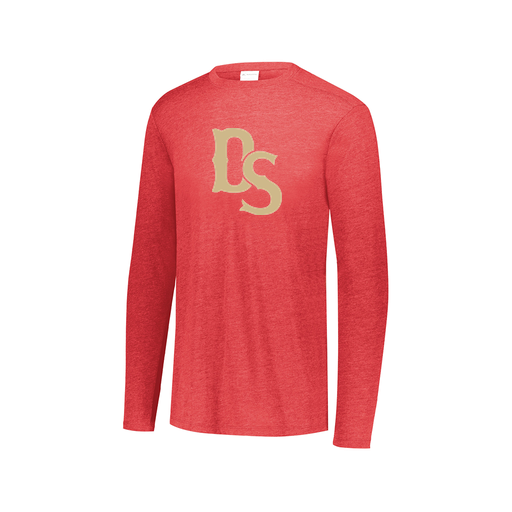 [3075.V96.XS-LOGO3] Men's LS Ultra-blend T-Shirt (Adult XS, Red, Logo 3)